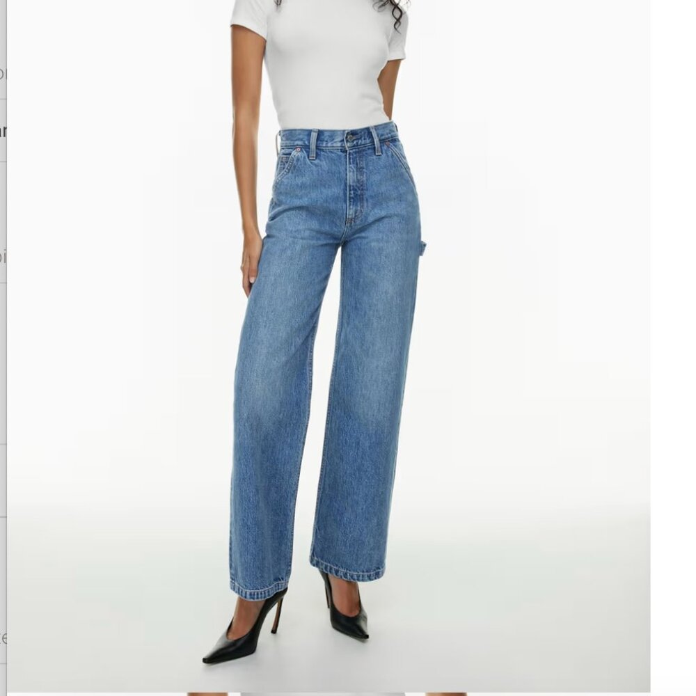 Aritzia The Farrah Hi-Rise Carpenter Jean (Denim Forum)